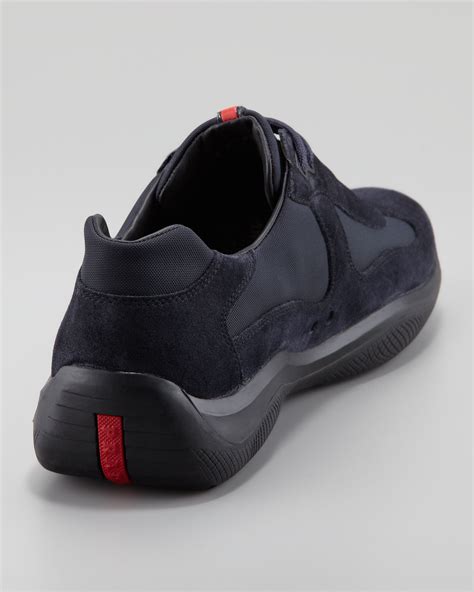 men's prada sneakers|Prada suede sneakers men.